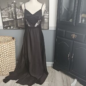 Elegant Black Evening Gown